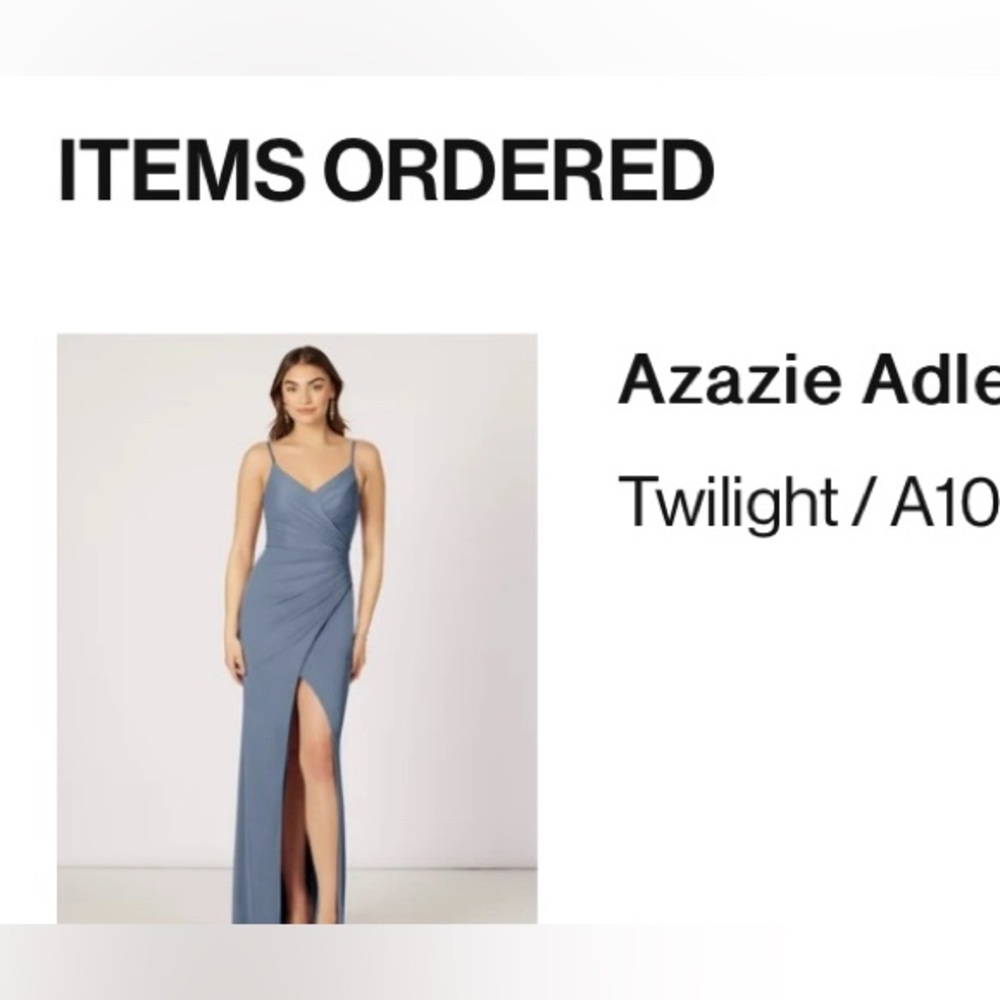 Azazie Bridesmaid/Formal dress